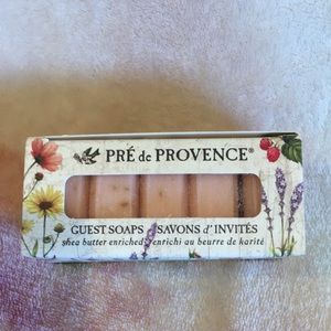 Pre de Provence Pink Guest Soap Set of 5 Rose NWT